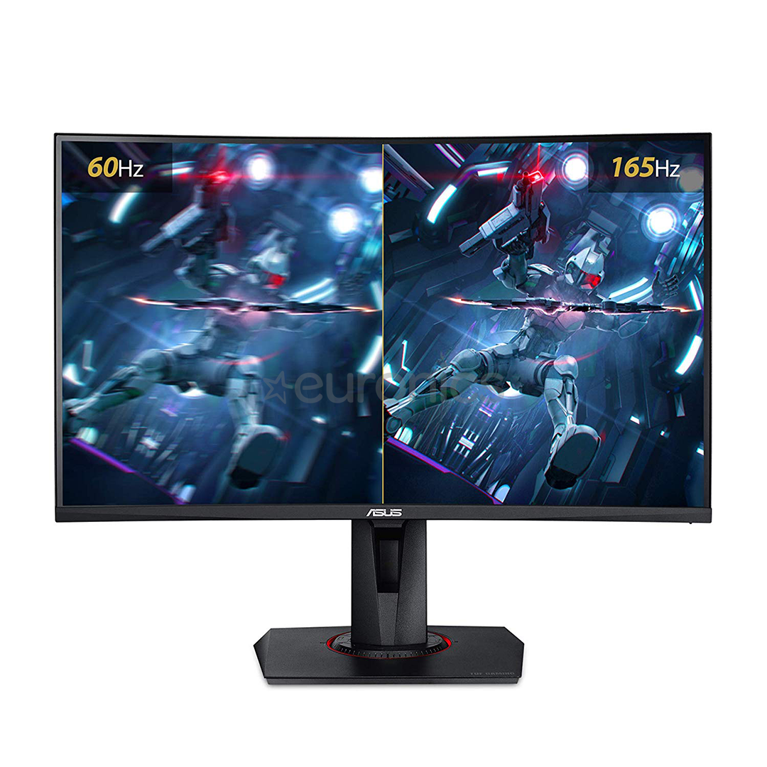 ASUS TUF Gaming VG27VQ, 27'', FHD, LED VA, 165 Hz, nõgus, must - Monitor