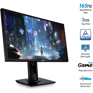 ASUS VG248QG, 24'', FHD, LED TN, 165 Hz, G-Sync, black - Monitor