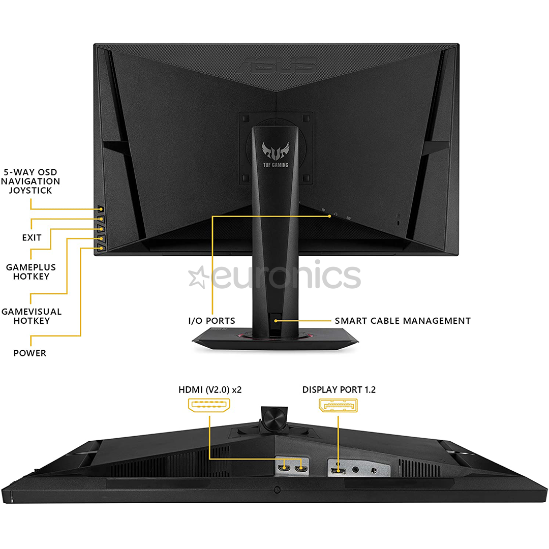 27'' WQHD LED TN monitor ASUS