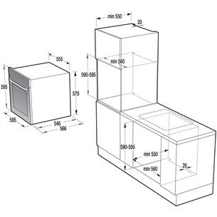 Integreeritav auruahi Gorenje