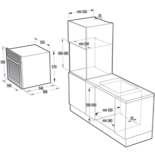 Integreeritav auruahi Gorenje