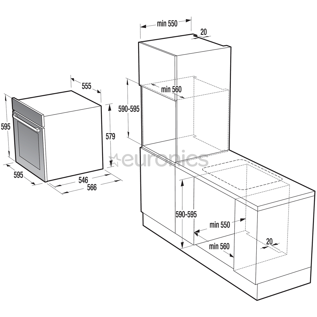 Integreeritav auruahi Gorenje