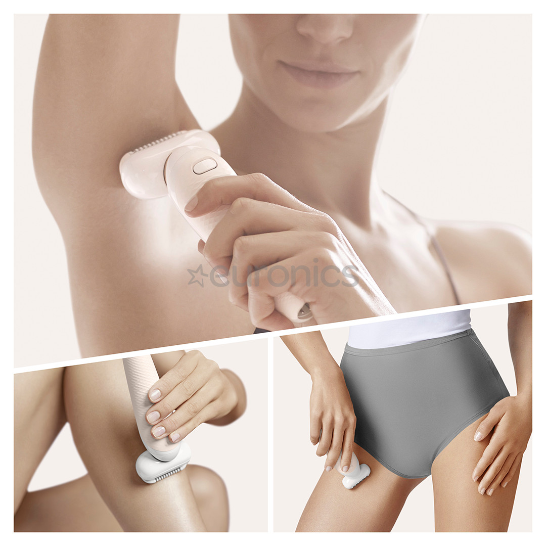 Braun Silk-epil 9 Flex, белый/медный - Эпилятор