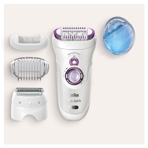 Braun Silk-epil 9 SensoSmart, valge - Epilaator