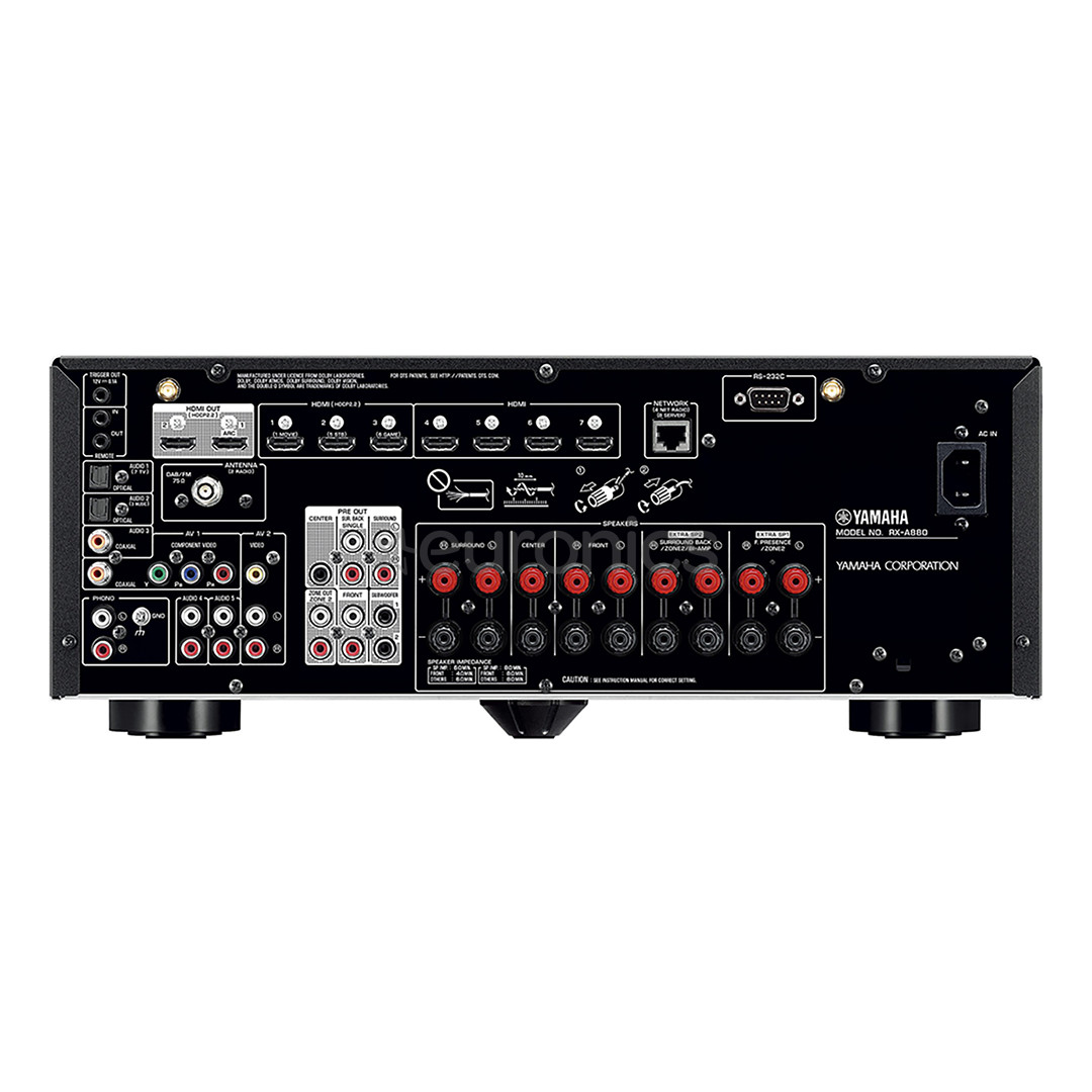 Ressiiver 7.2 Yamaha RX-A880