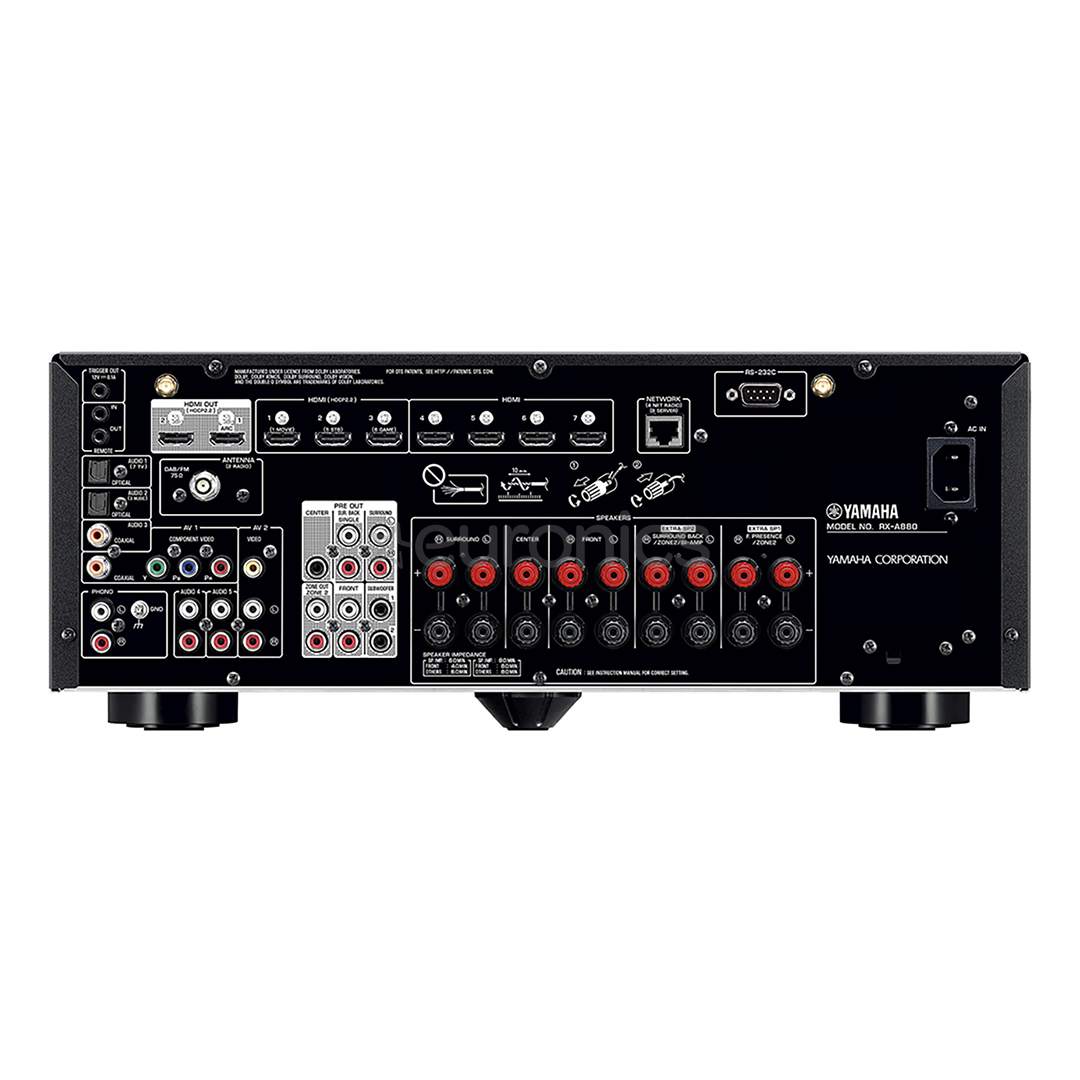 Ressiiver 7.2 Yamaha RX-A880
