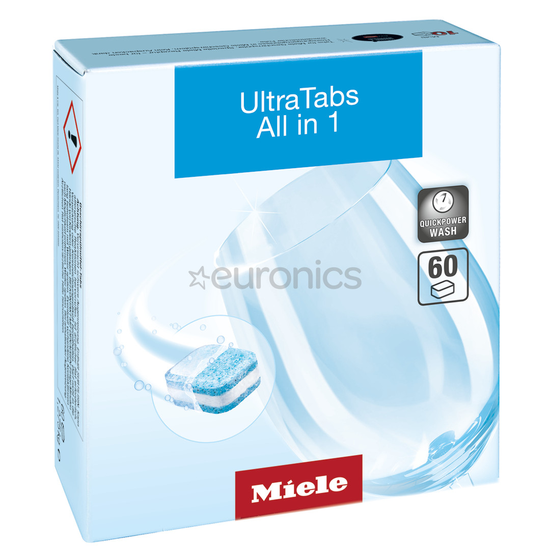 Miele Ultra Tablets All in one, 3 x 20 pcs - Cleaning tablets