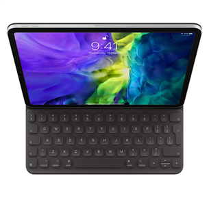 Apple Smart Keyboard Folio, iPad Air (4. gen, 2020), iPad Pro 11'', INT, must - Klaviatuur