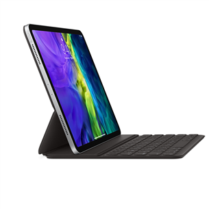 Apple Smart Keyboard Folio, iPad Air (4. gen, 2020), iPad Pro 11'', INT, must - Klaviatuur