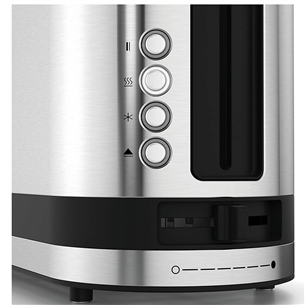 Berühmte Luxusmarke WMF KITCHENminis, 900 W, | inox/black - Euronics Toaster, 414120011