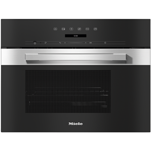 Miele, MultiLingua, 40 л, нерж. сталь - Интегрируемый паровой духовой шкаф DG7240