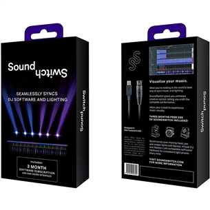Stage lighting syncronizer-trigger SoundSwitch