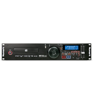 Rack mountable media player Numark