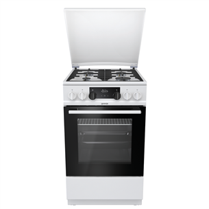 Gorenje, 62 L, white - Freestanding Gas Cooker with Electric Oven