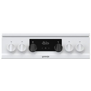 Gorenje, 62 L, white - Freestanding Gas Cooker with Electric Oven