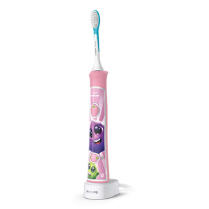 Philips Sonicare For Kids, белый/розовый - Электрическая детская зубная щетка