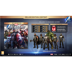 PS4 game Marvel's Avengers: Deluxe Edition