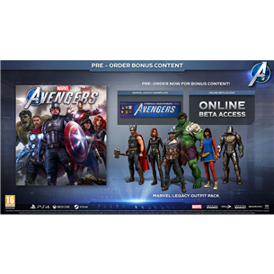 PS4 game Marvel's Avengers: Deluxe Edition