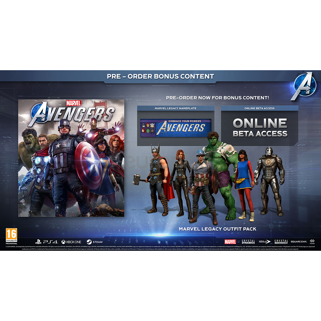 PS4 mäng Marvel's Avengers: Deluxe Edition