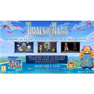 PS4 mäng Trials of Mana