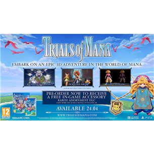 Switch mäng Trials of Mana