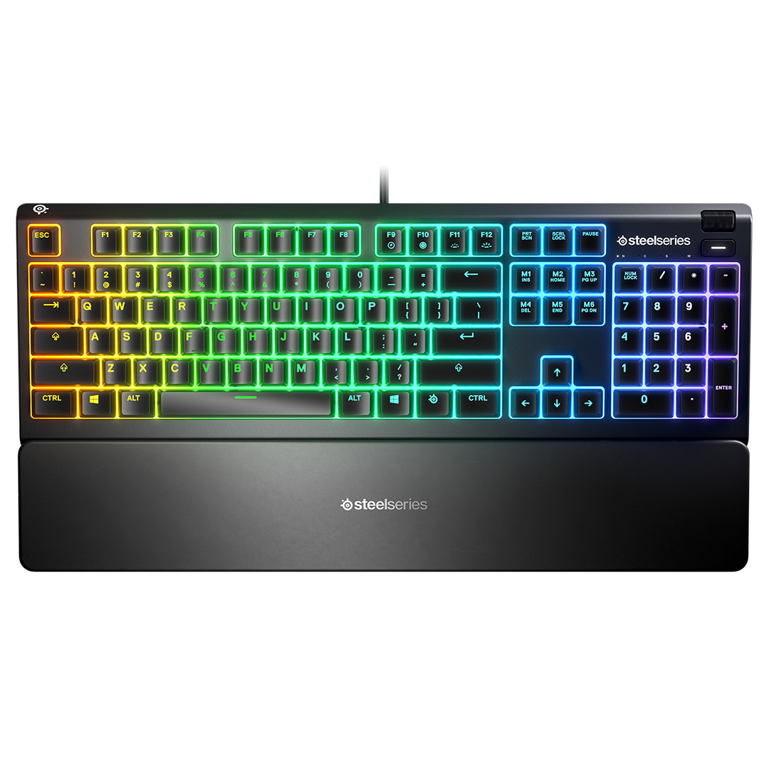 SteelSeries Apex 3, RUS, must - Klaviatuur 