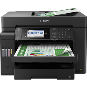 Epson L15150, WiFi, LAN, dupleks, must - Multifunktsionaalne värvi-tindiprinter C11CH72402