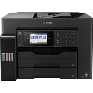 Epson L15160, WiFi, LAN, dupleks, must - Multifunktsionaalne värvi-tindiprinter