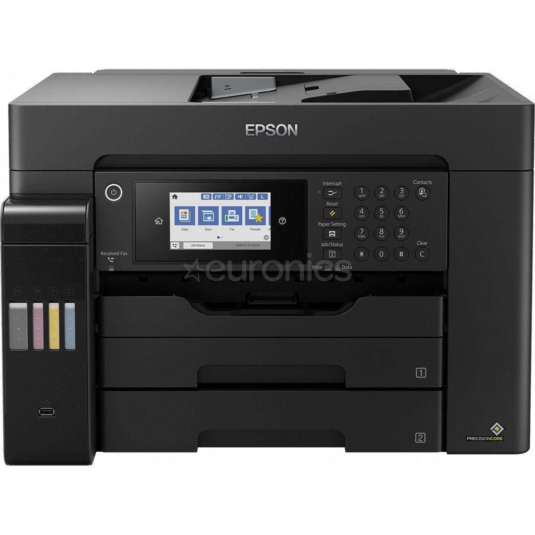 Epson L15160, WiFi, LAN, duplex, black - Multifunctional Color Inkjet Printer
