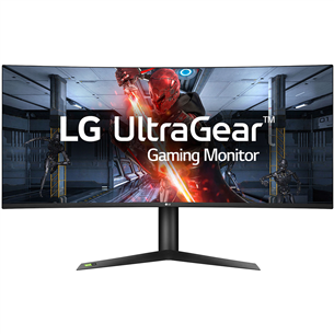 LG UltraGear GL950G, 38'', изогнутый, WQHD+, 144 Гц, nano IPS, черный - Монитор