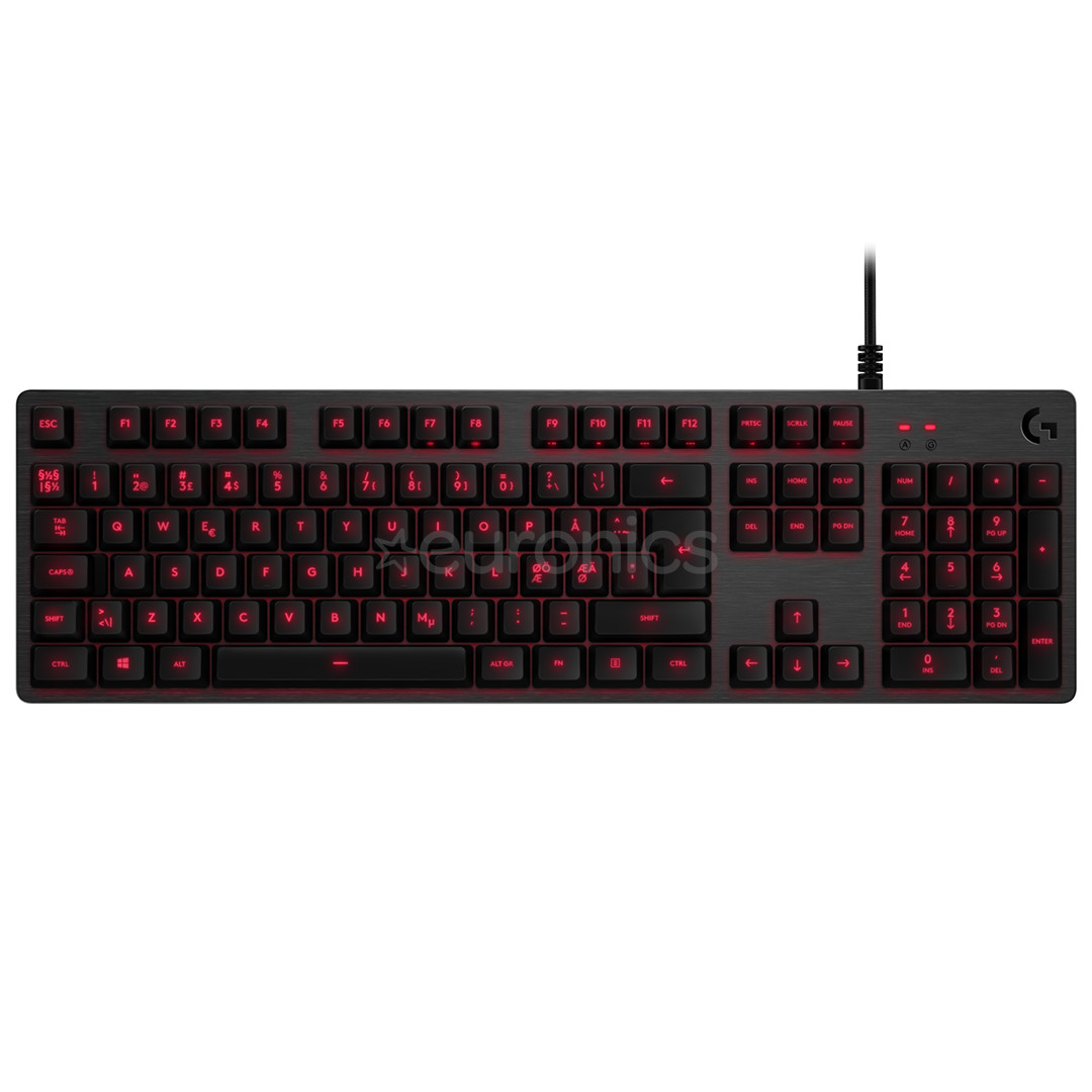 Logitech G413 Romer-G, US, black - Mechanical Keyboard