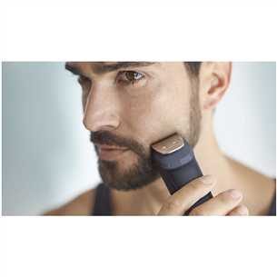 Philips Multigroom 5000 Series, 11 в 1, серебристый/черный - Мультитриммер