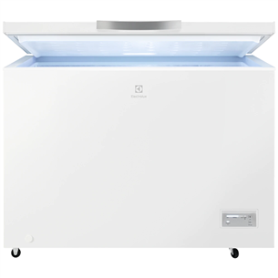 Electrolux, width 112 cm, 308 L, white - Chest freezer