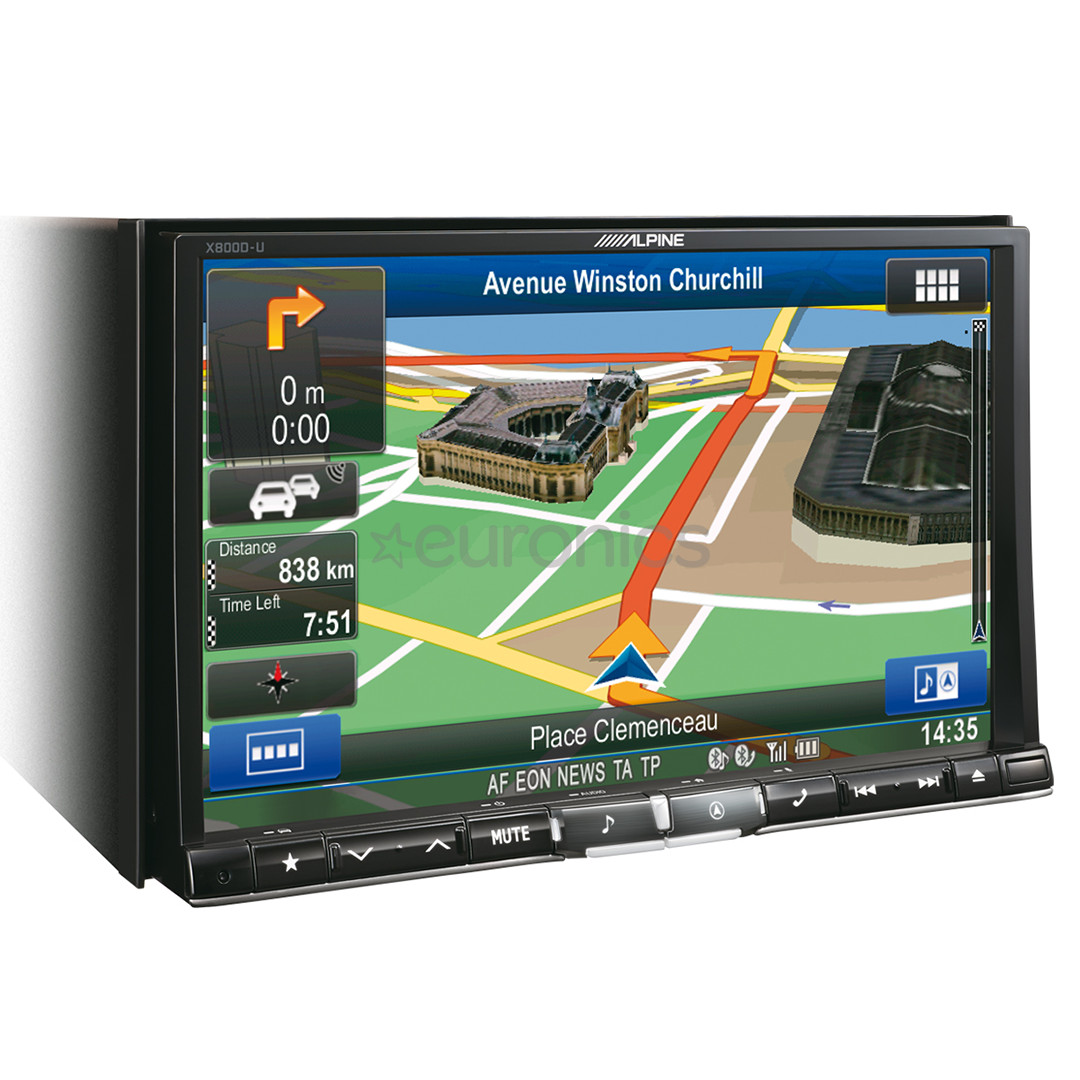 Auto multimeediakeskus 8'' Alpine