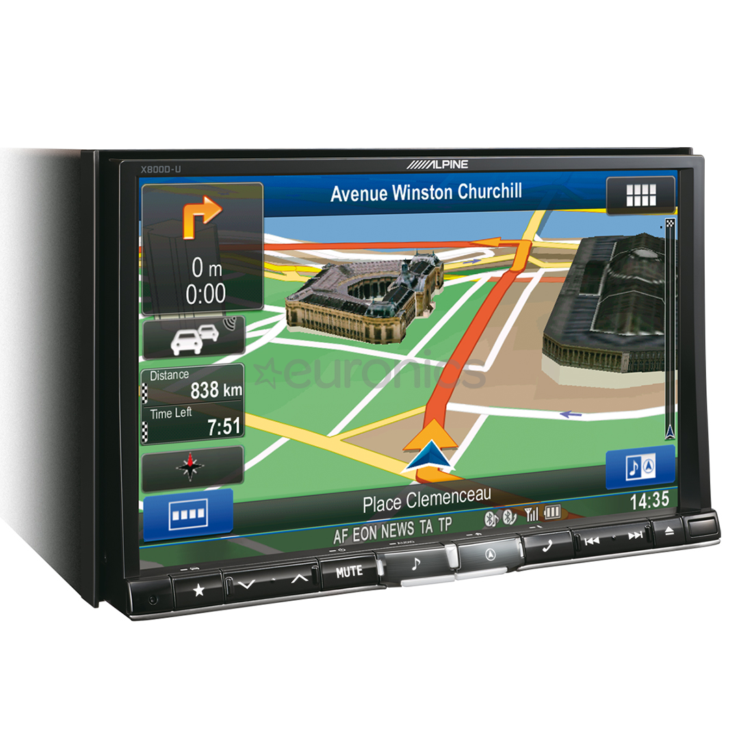 Auto multimeediakeskus 8'' Alpine