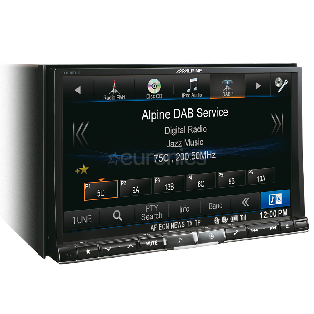 Auto multimeediakeskus 8'' Alpine