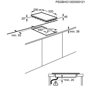 Built-in induction hob Electrolux