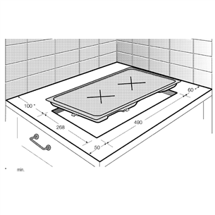 Beko, laius 30 cm, raamita, must - Integreeritav induktsioonpliidiplaat