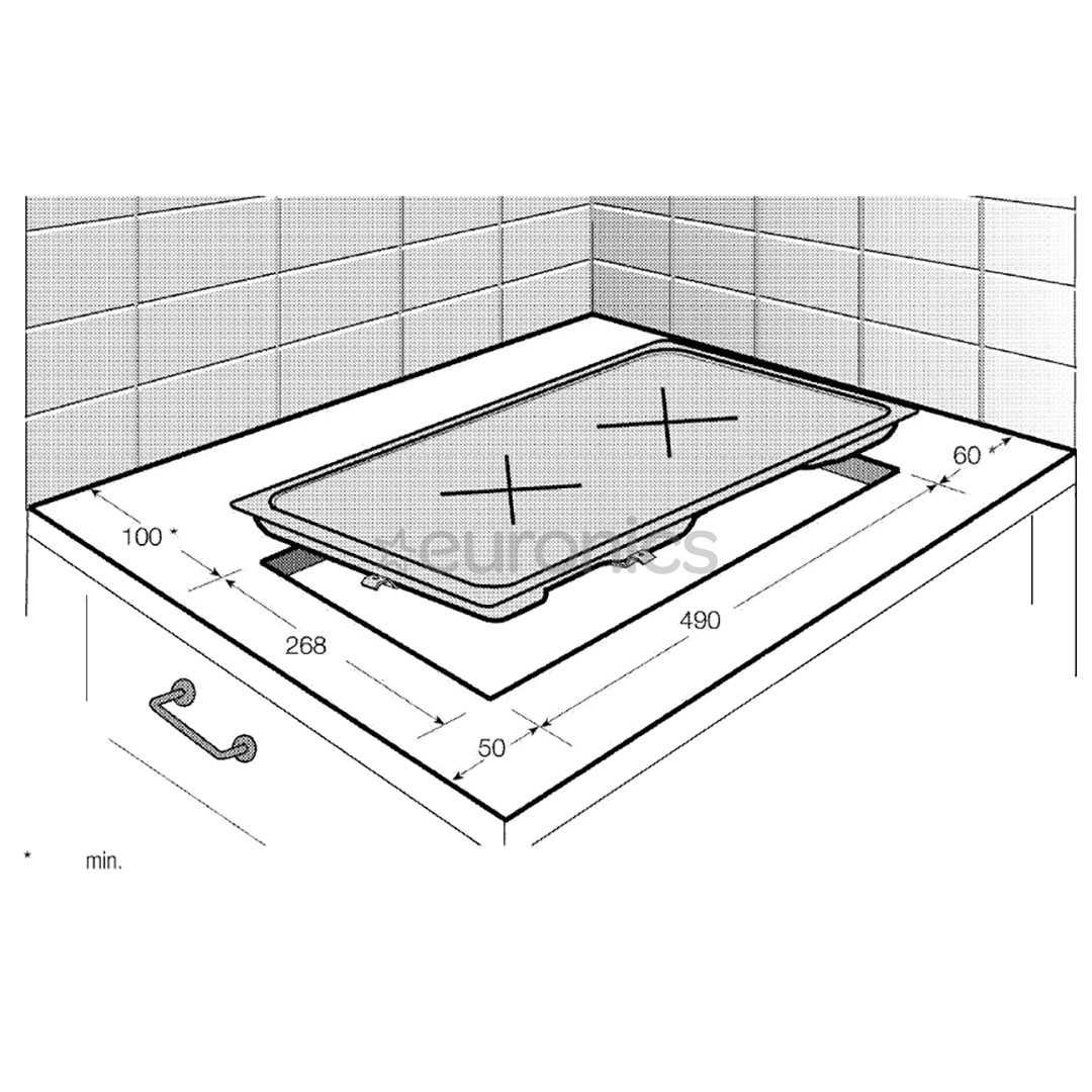 Beko, ширина 30 см, без рамы, черный - Интегрируемая индукционная варочная панель