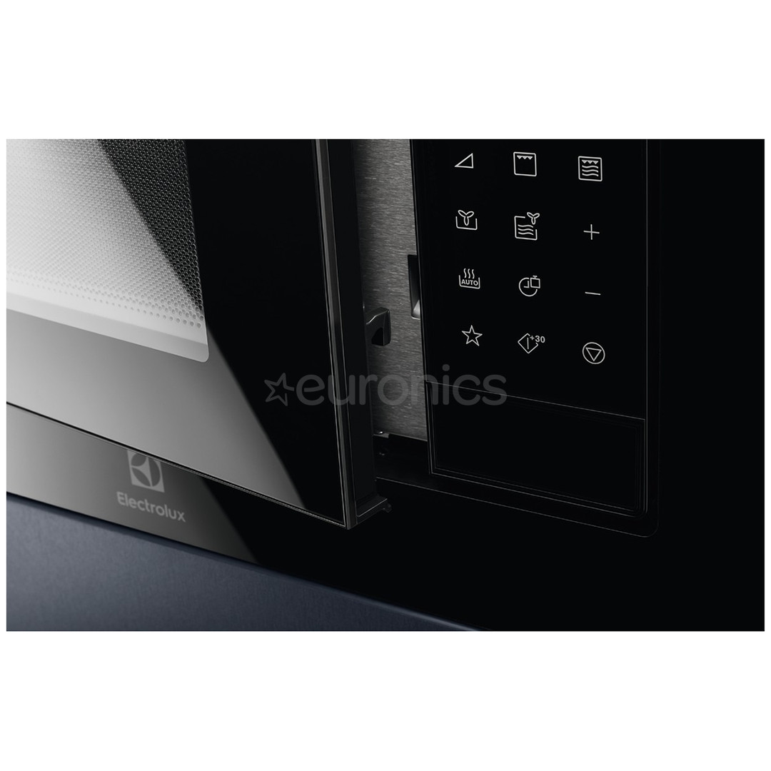 Electrolux, 25 L, 900 W, black - Built-in Microwave Oven with Grill