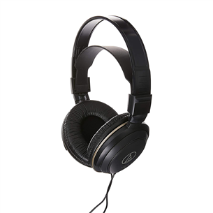 Audio Technica ATH-AVC200, must - Üle kõrva kõrvaklapid