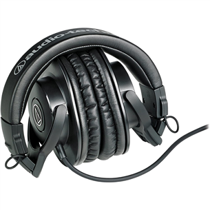 Audio Technica ATH-M30x, must - Üle kõrva kõrvaklapid