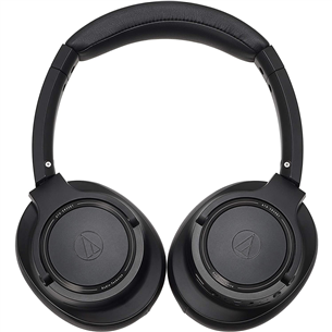 Audio Technica ATH-SR50BT, must - Juhtmevabad üle kõrva kõrvaklapid