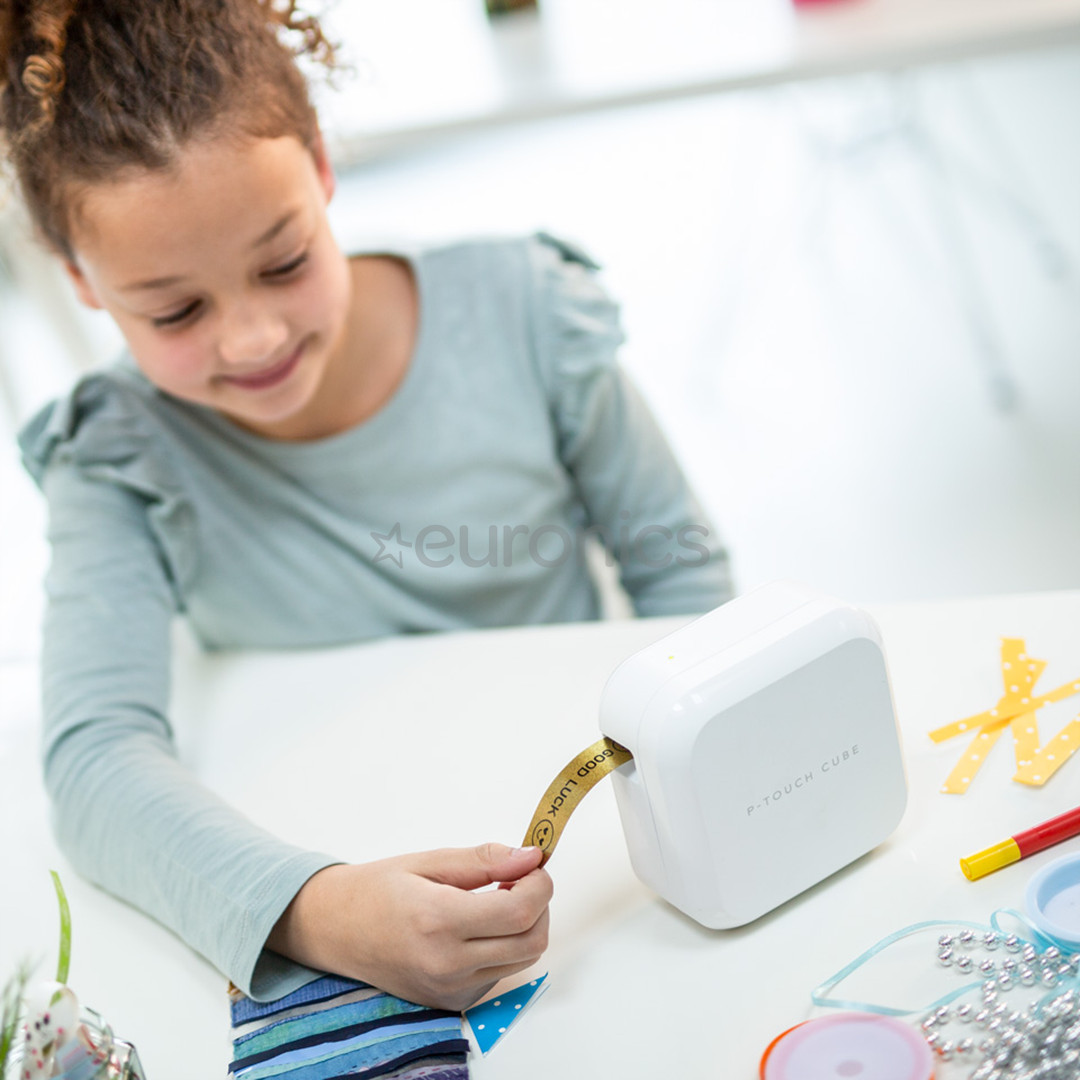Brother P-Touch CUBE Plus, white - Wireless Label Printer