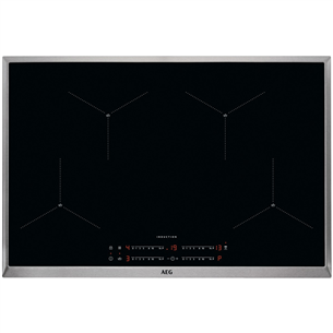 AEG 7000 SenseBoil, width 76.6 cm, steel frame, black - Built-in Induction Hob IAE84411XB