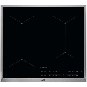AEG 7000 SenseBoil, laius 57,6 cm, terasraamiga, must - Integreeritav induktsioonpliidiplaat