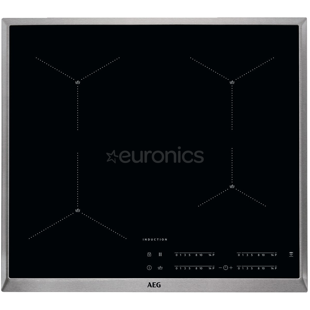 AEG 7000 SenseBoil, width 57.6 cm, steel frame, black - Built-in Induction Hob