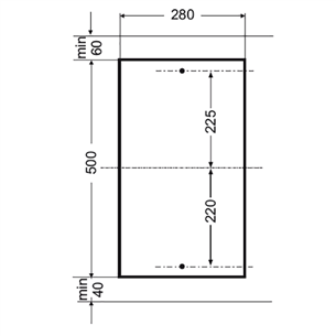 Built-in gas hob Hansa