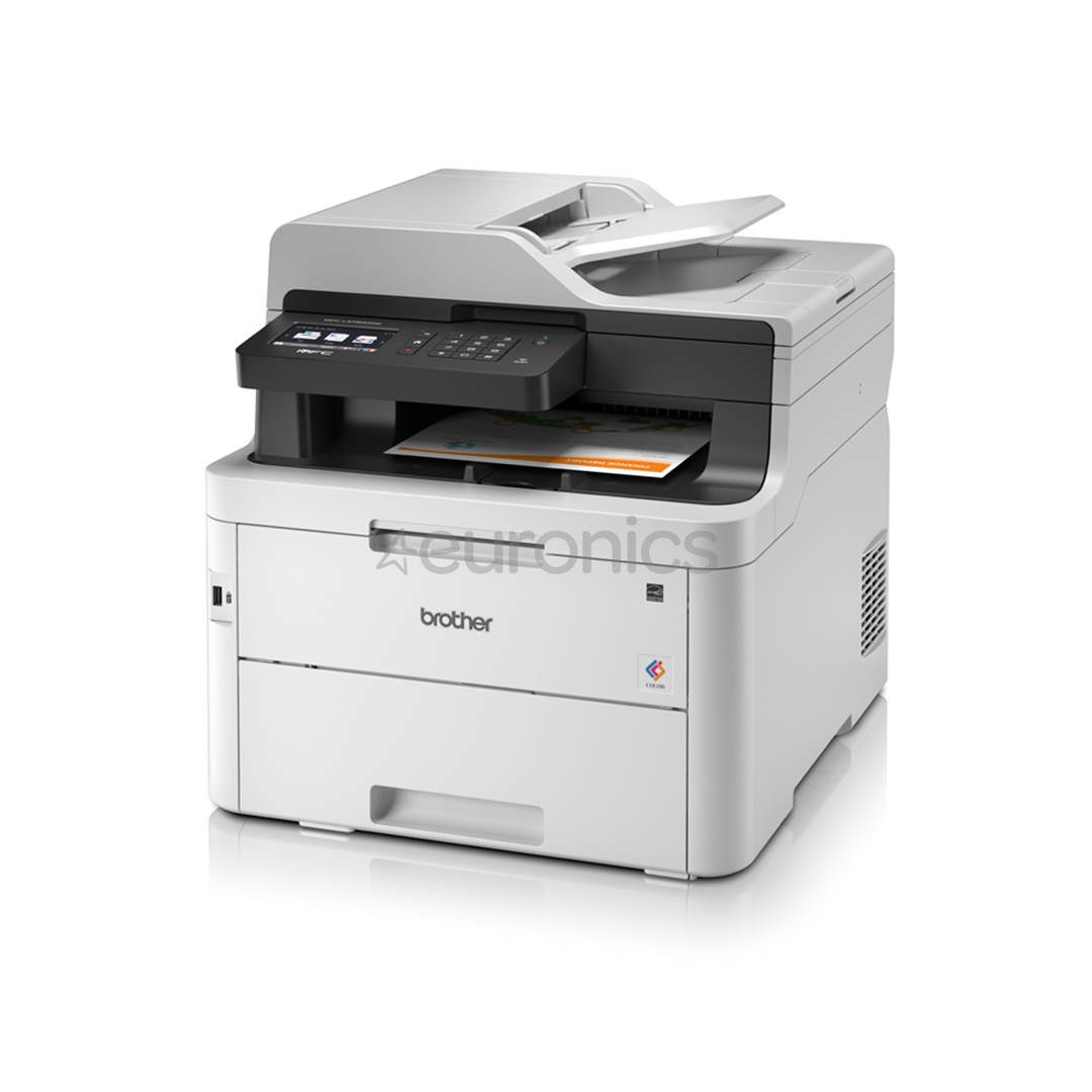 Brother MFC-L3750CDW, WiFi, LAN, dupleks, hall - Multifunktsionaalne värvi-laserprinter