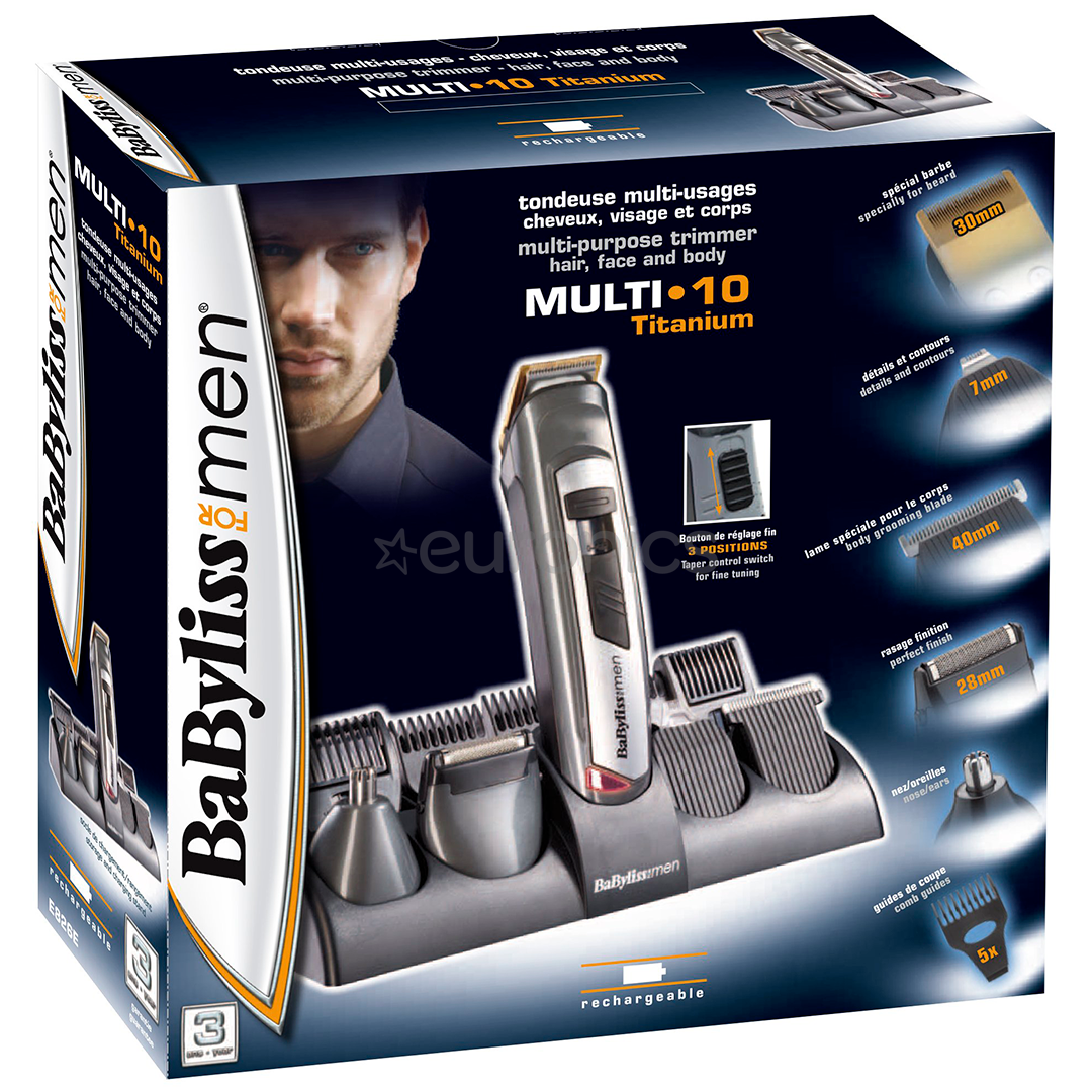 Trimmeri komplekt 10 - ühes Babyliss